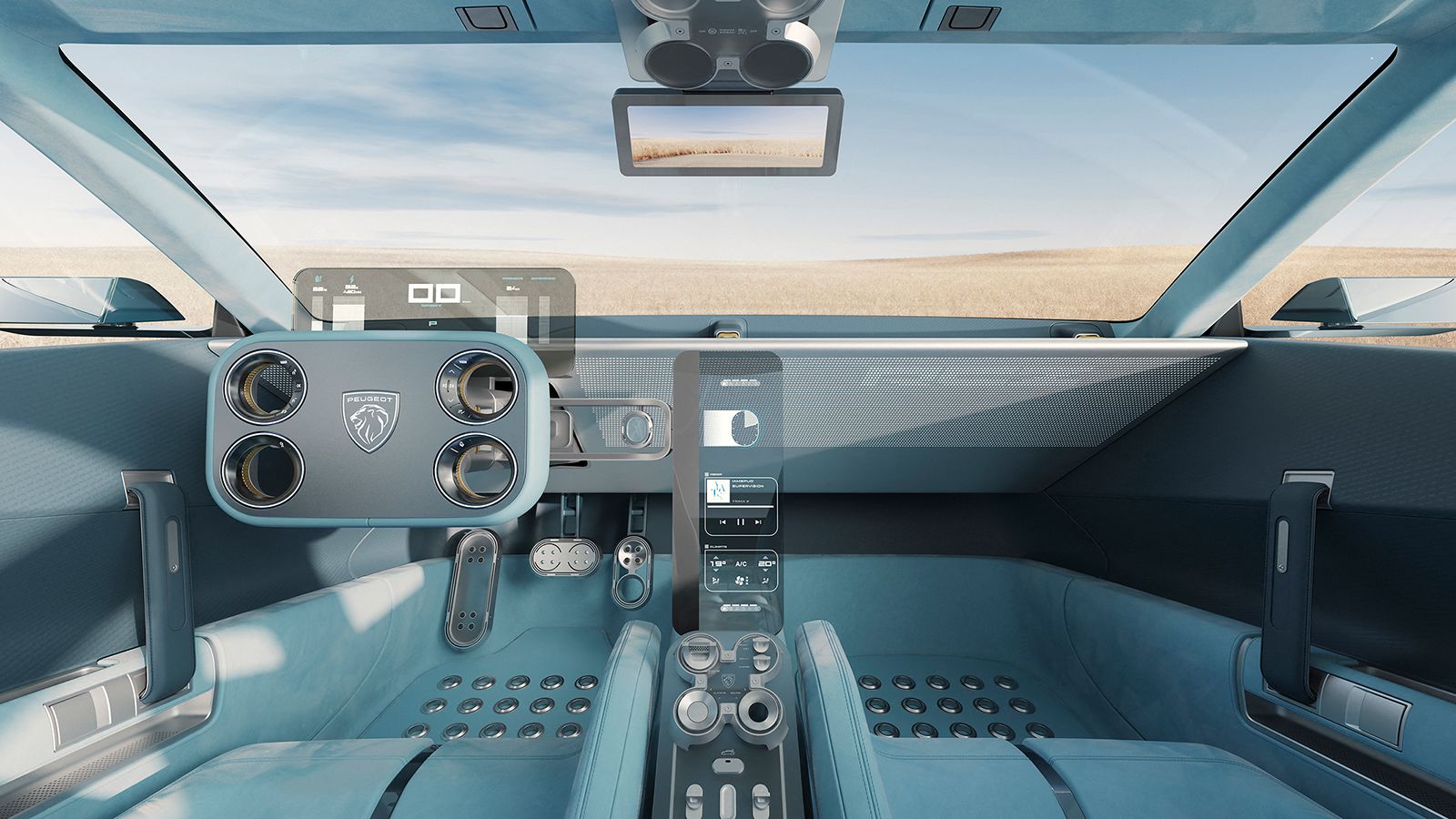 Νέο Peugeot RCZ Vision: Ηλεκτρικό κουπέ με 500 ίππους 